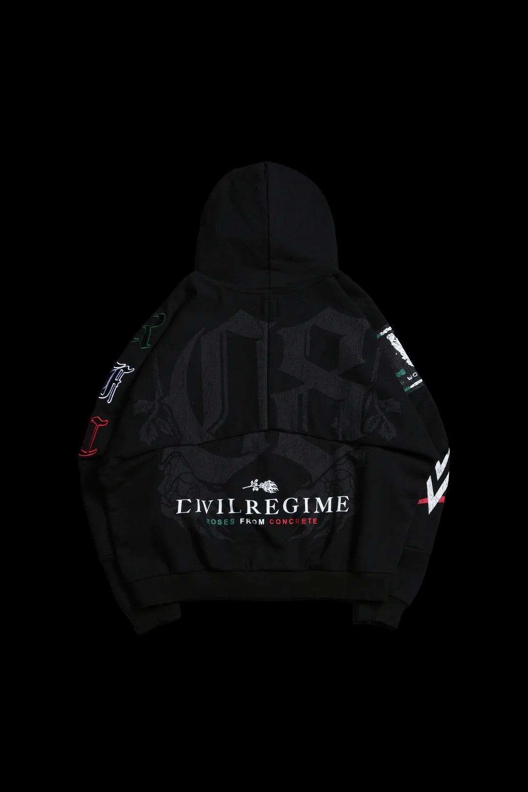Black Rose RFC Destroy Hoodie