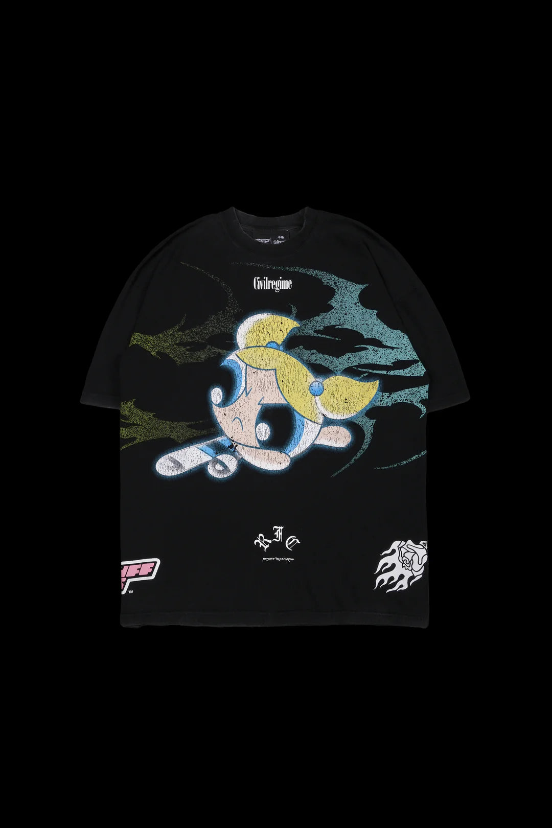 Bubbles Classic American Oversized Tee