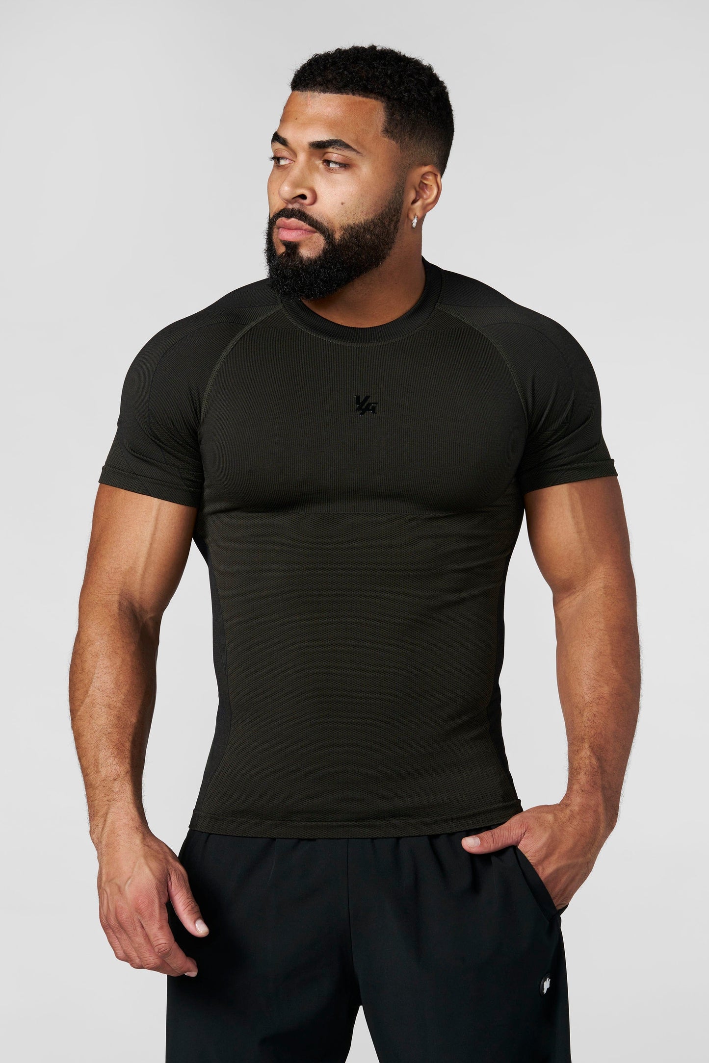 Forme Compression Tees | Olive |