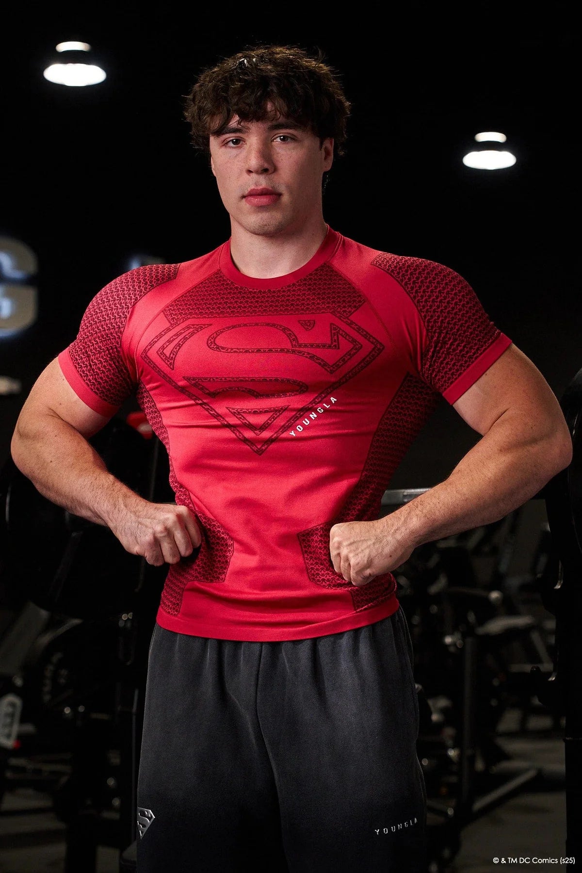 Superman Compression Tees | Red |