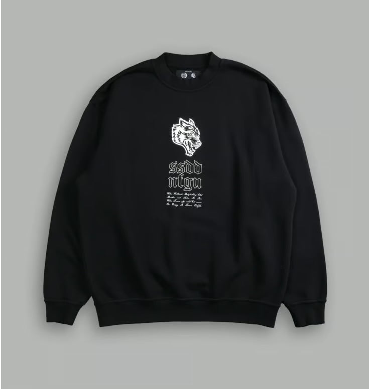 Tengen Breath of Wolves Oversized Crewneck