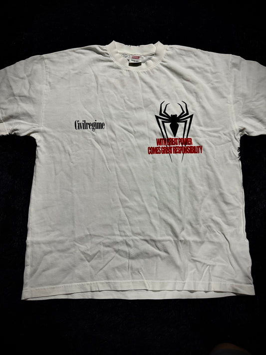 Civil Regime Spiderman OS Oversized Tee