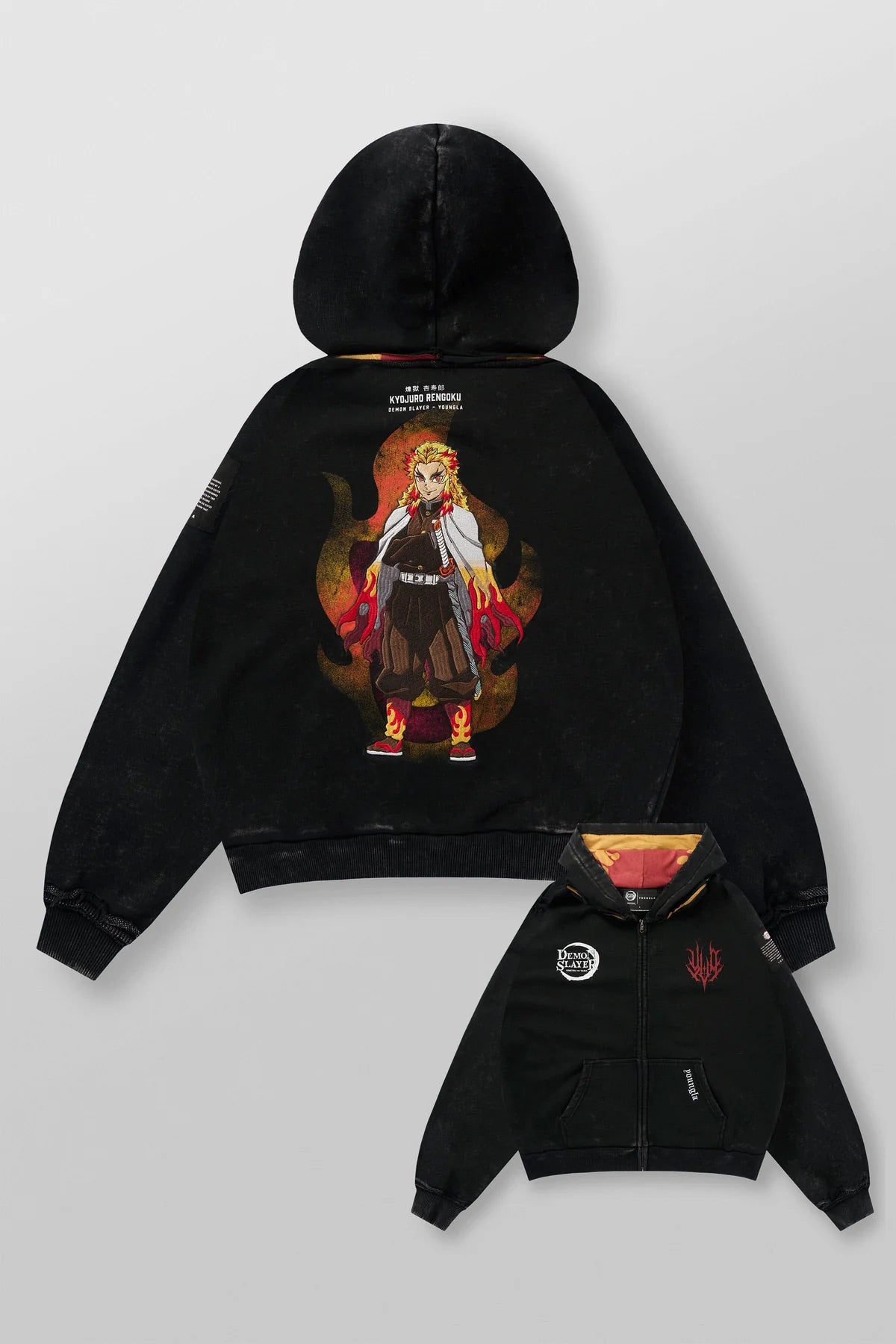 Demon Slayer Zip-Ups | Flame Hashira |