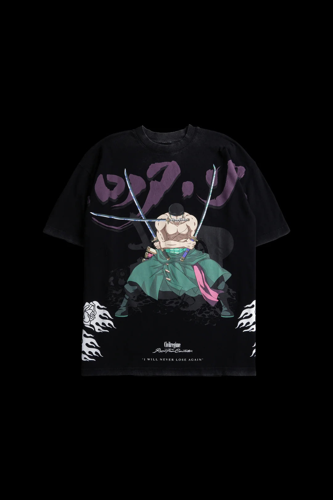 Zoro’s Rise American Classic Oversized Tee