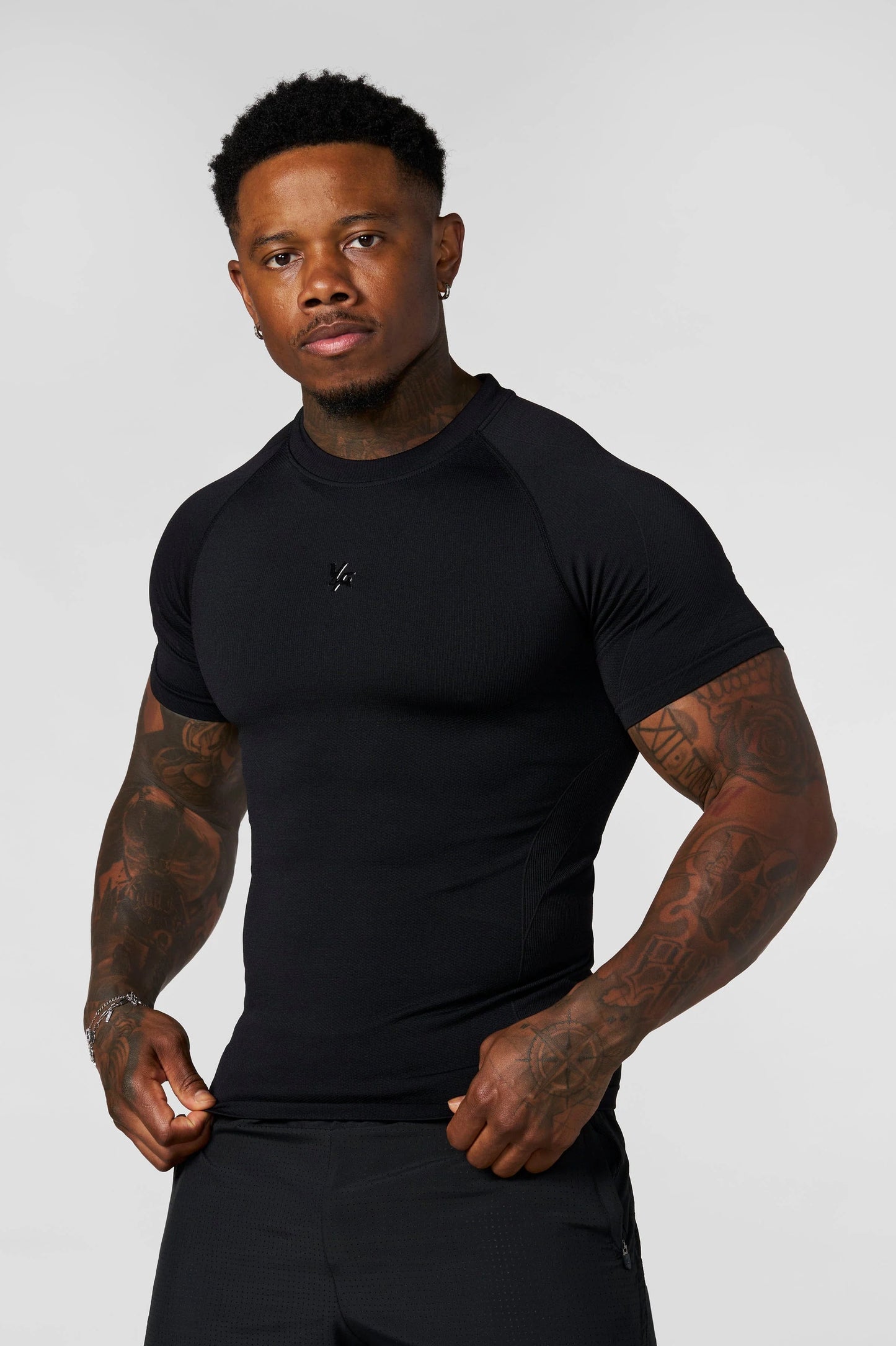 Forme Compression Tees | Black |