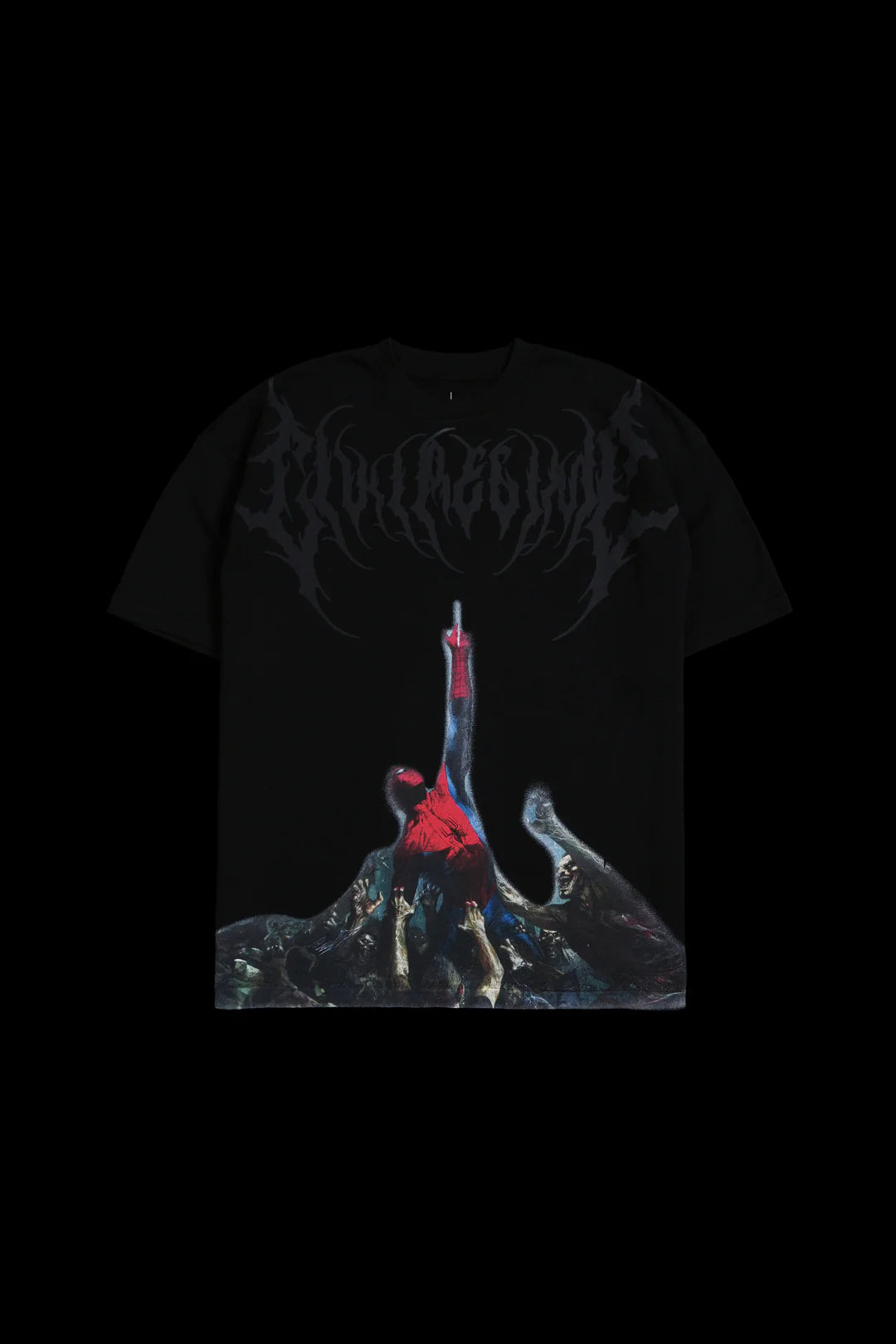 Zombie Spiderman Oversized Tee