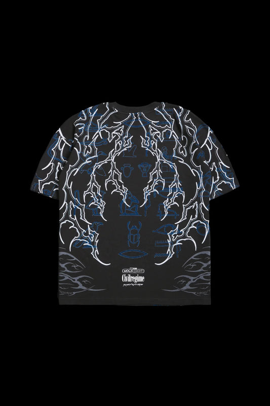 Moon Knight American Classic Oversized Tee in Vintage Ashes