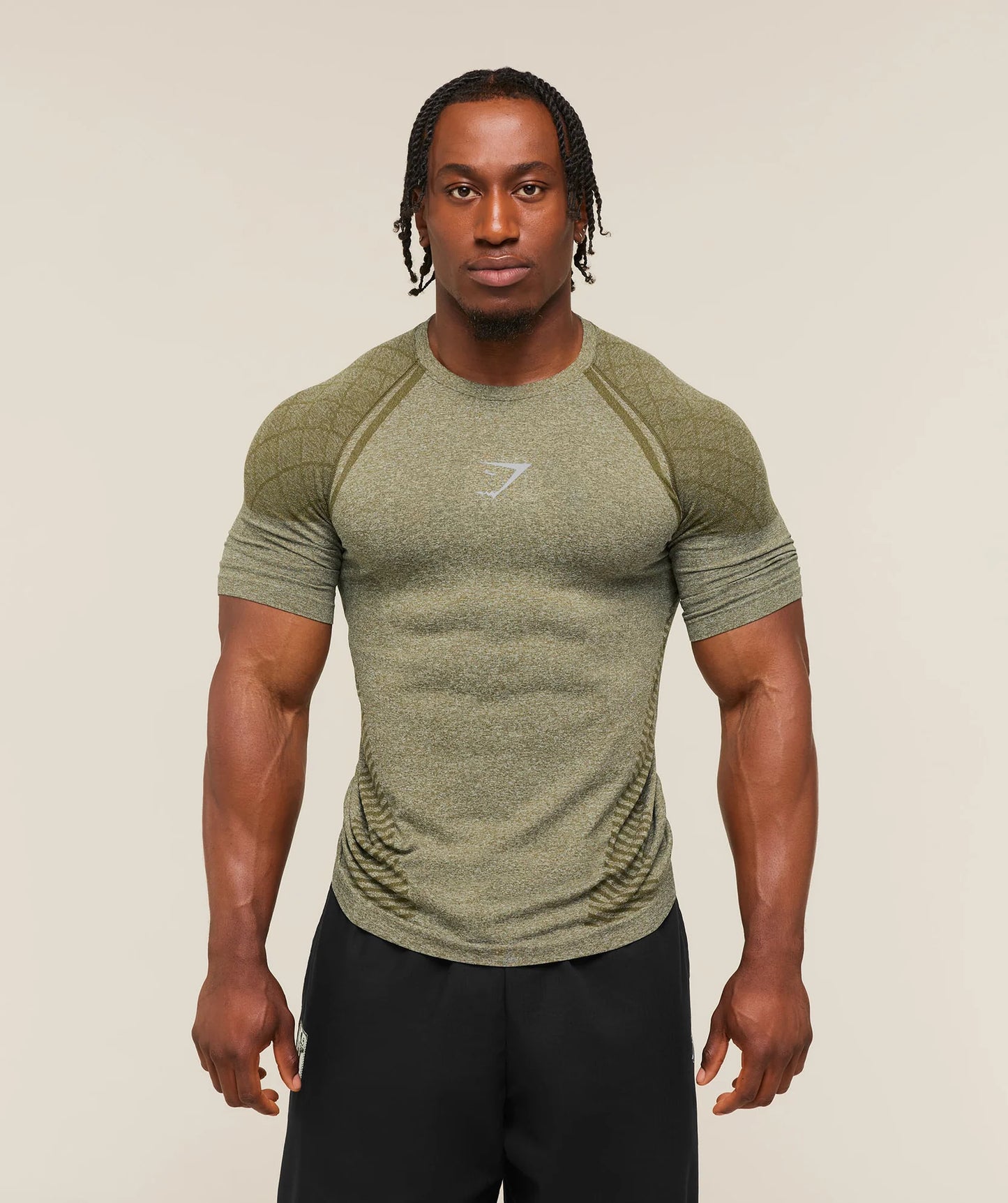 Devant Seamless T-Shirt Green