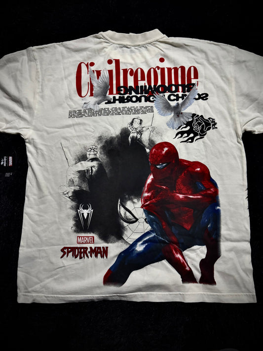 Civil Regime Spiderman OS Oversized Tee