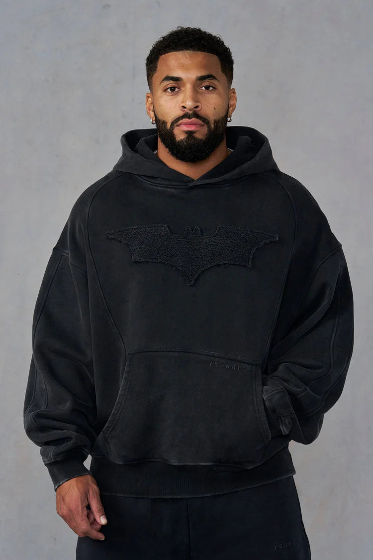 Batman Stealth Hoodies | Black Wash |