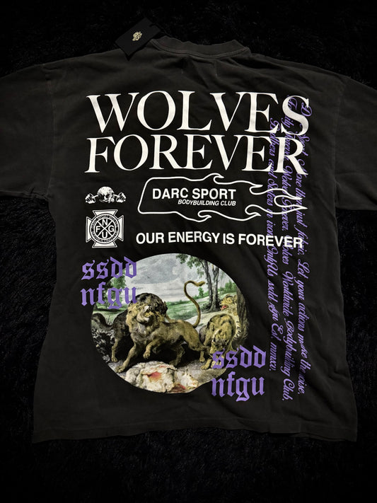 Three Wolves Premium Oversized Tee