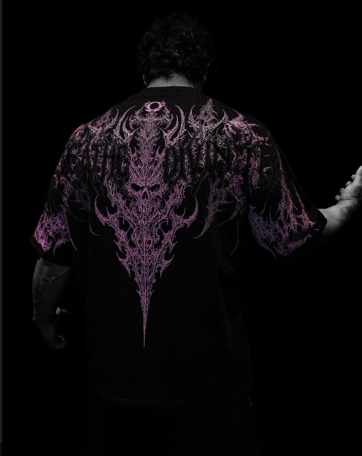 2XL Blossom Pink Bloodraven Oversized T-shirt