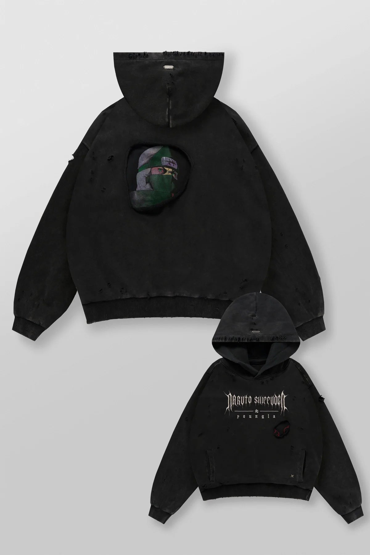 Naruto Peek Through Hoodies | Kakuzu |