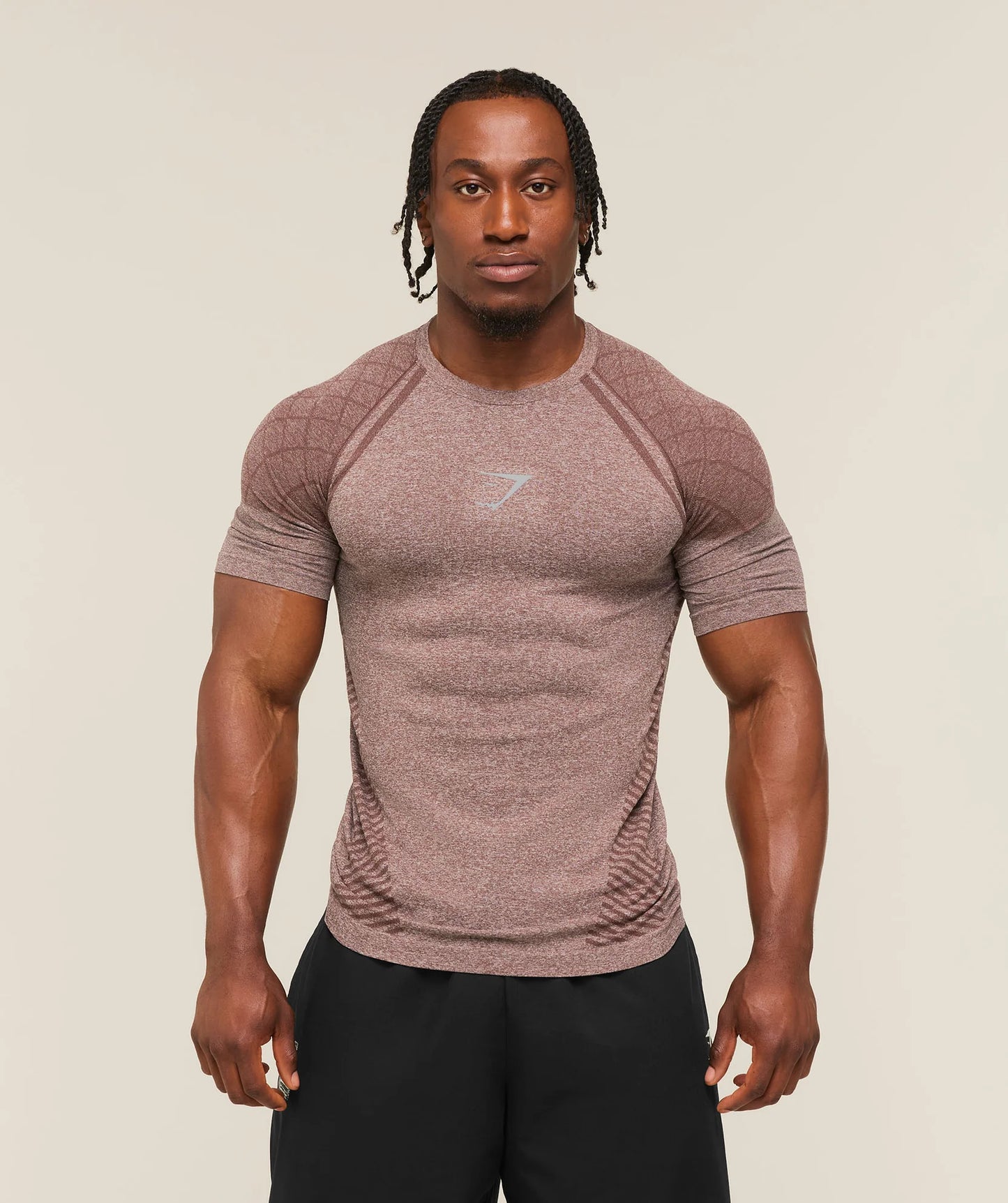 Devant Seamless T-Shirt | Brown |