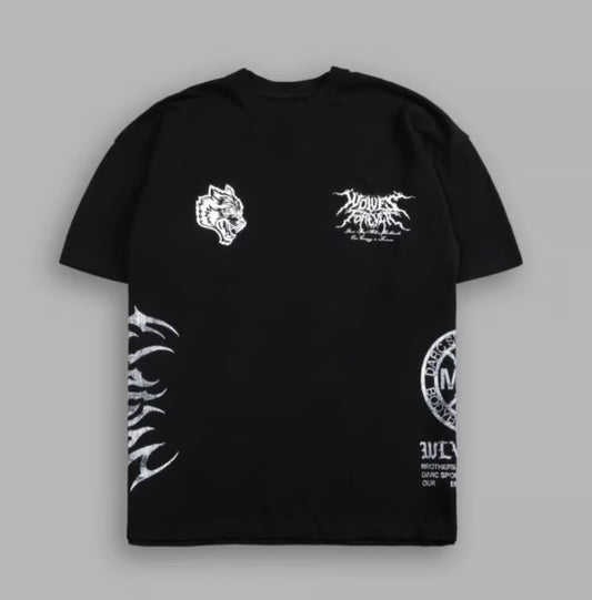 Madara Uchiha Side by Side Oversized Tee