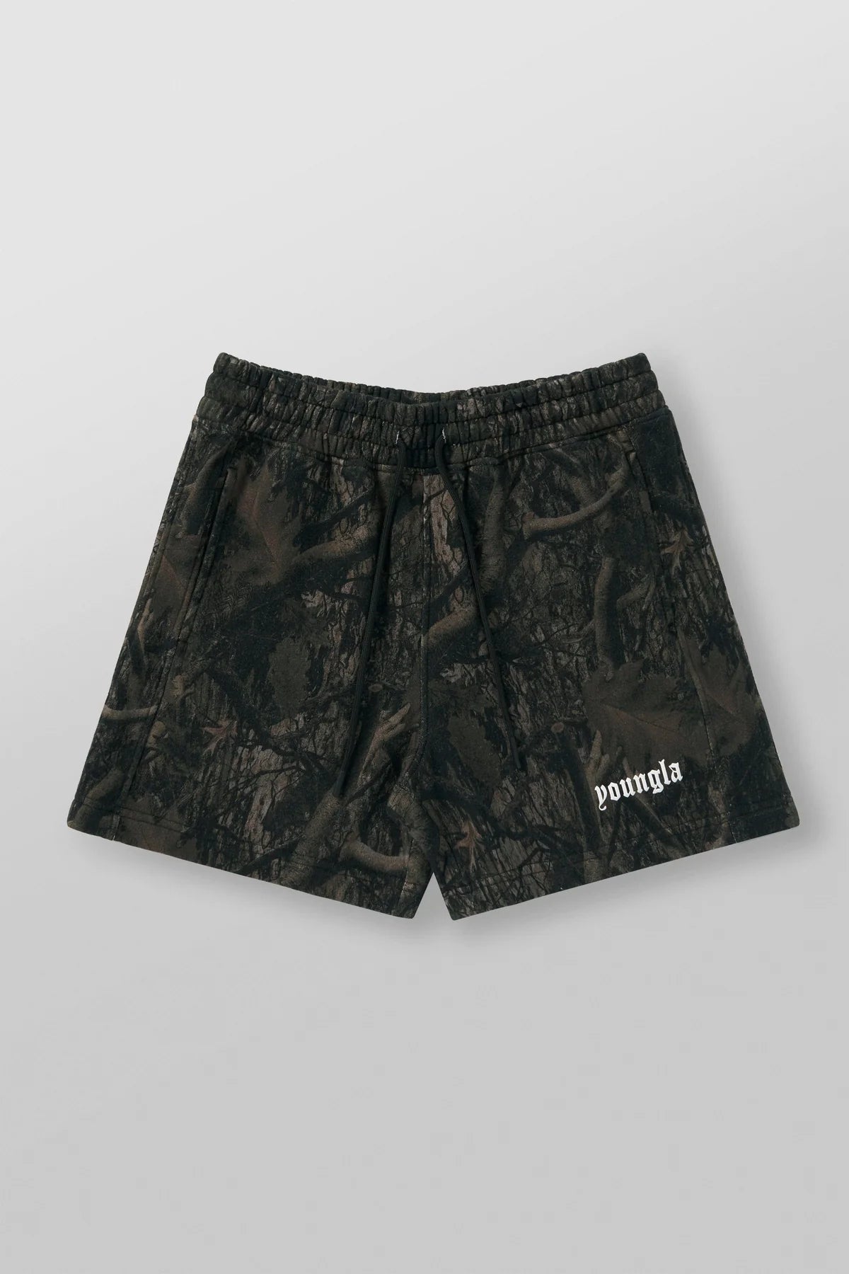 Tree Camo Cotton Shorts