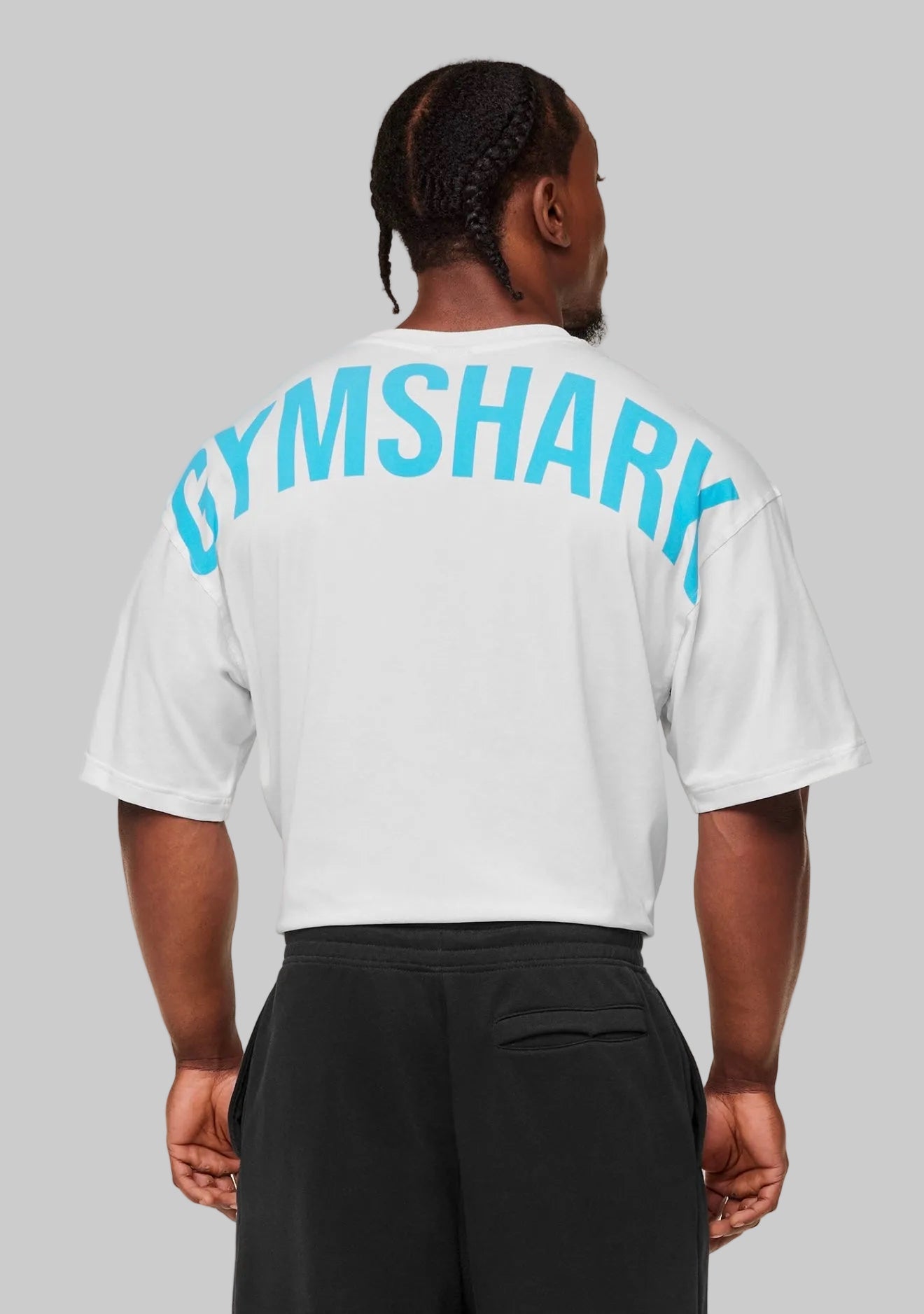 Power T-Shirt | White/Blue |