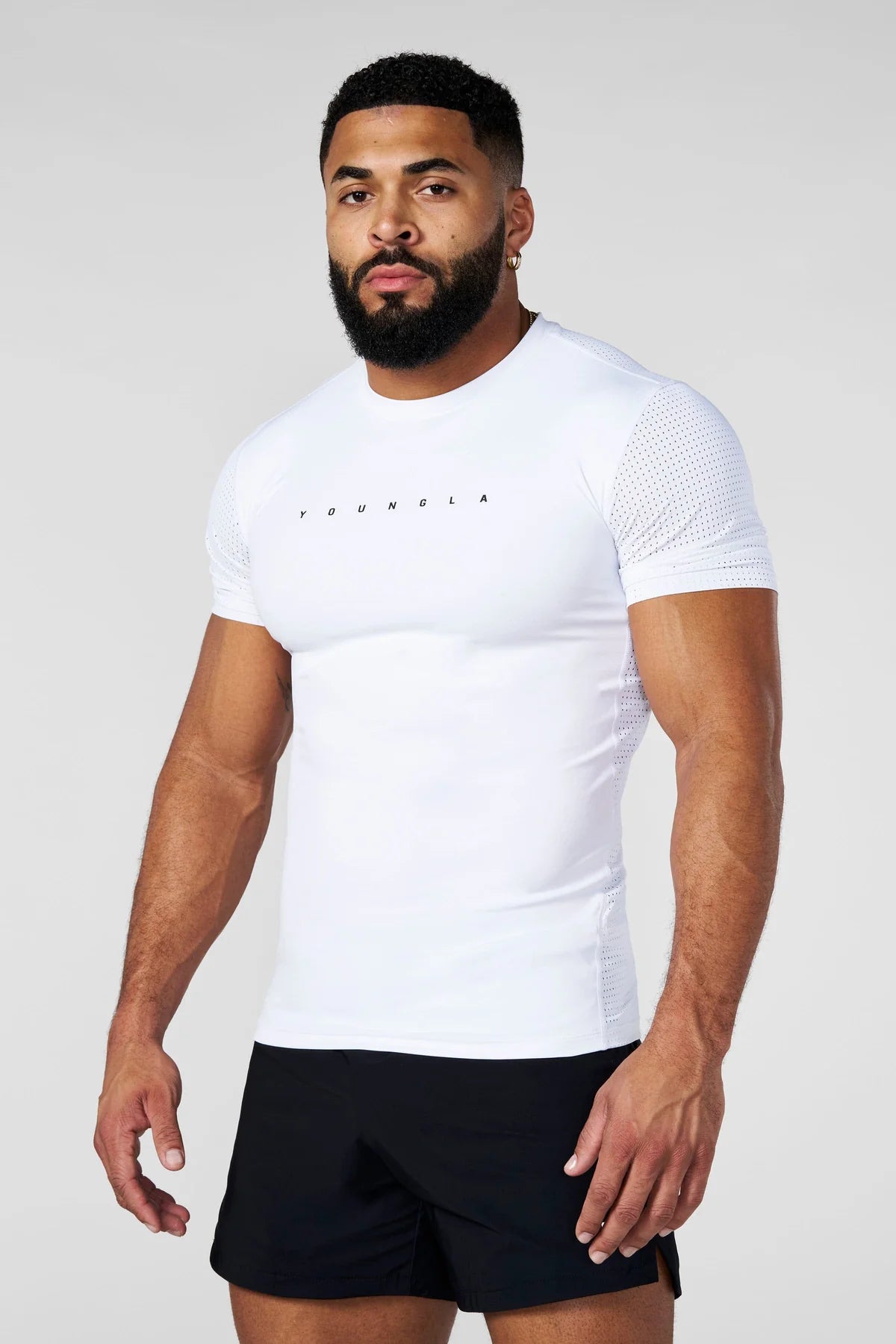 Airflex Compression Tees | White |