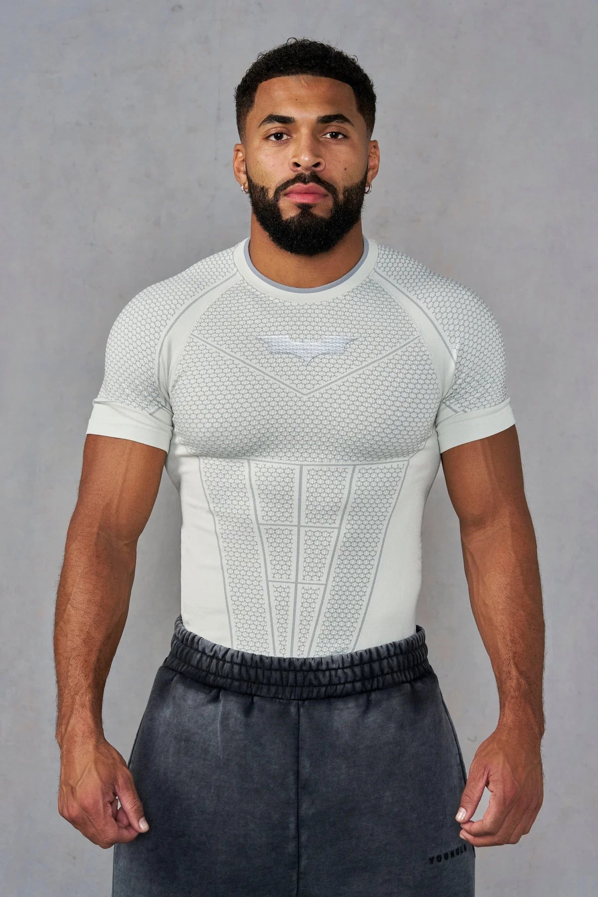 Batman Compression Tees | Off White |