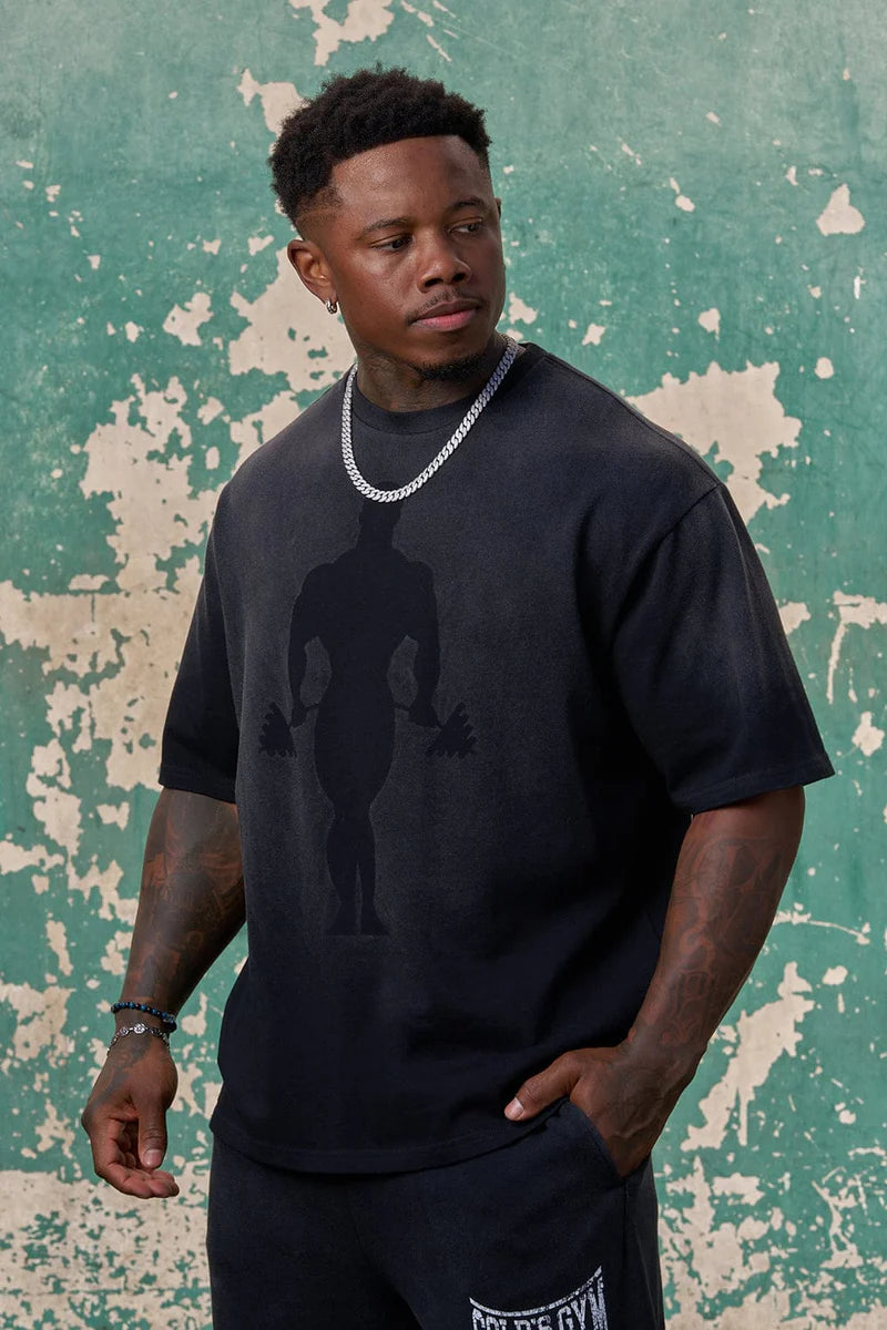 Gold’s Iron Legacy Shadow Tees | Black |