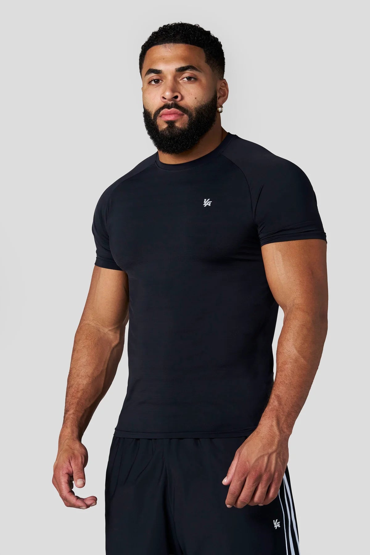 Liquid Compression Tees | Black |