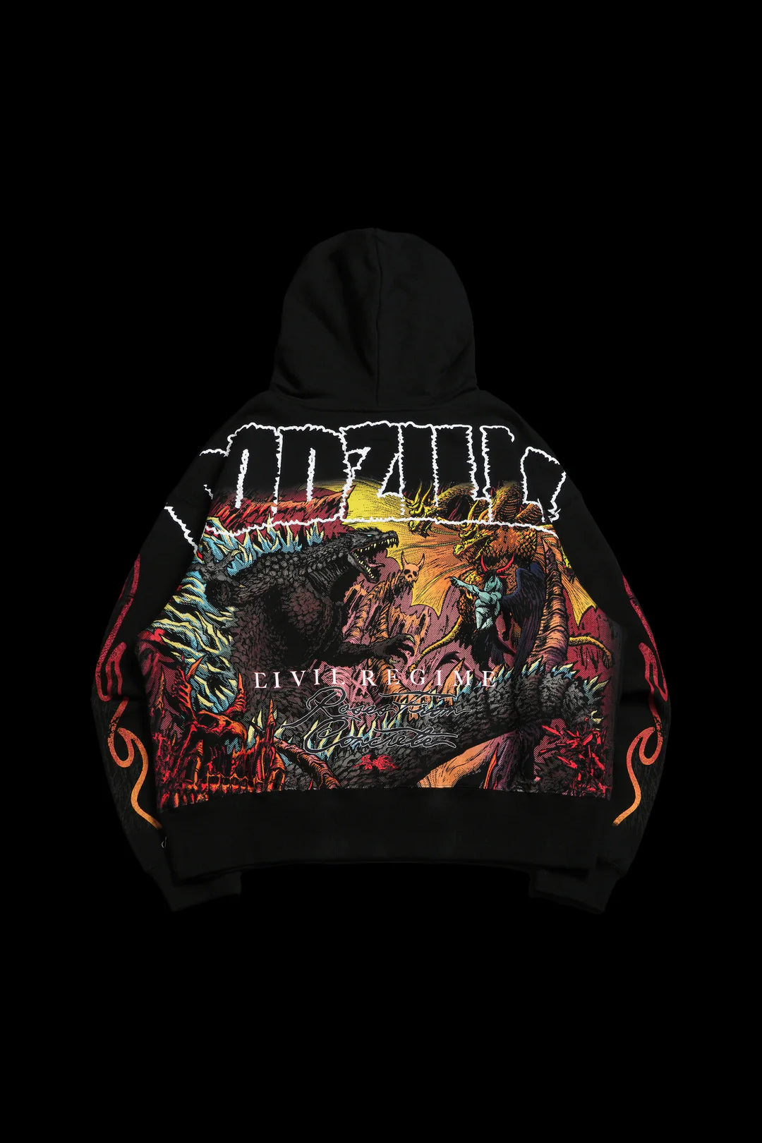 Godzilla’s Hell Forever Hoodie in Black