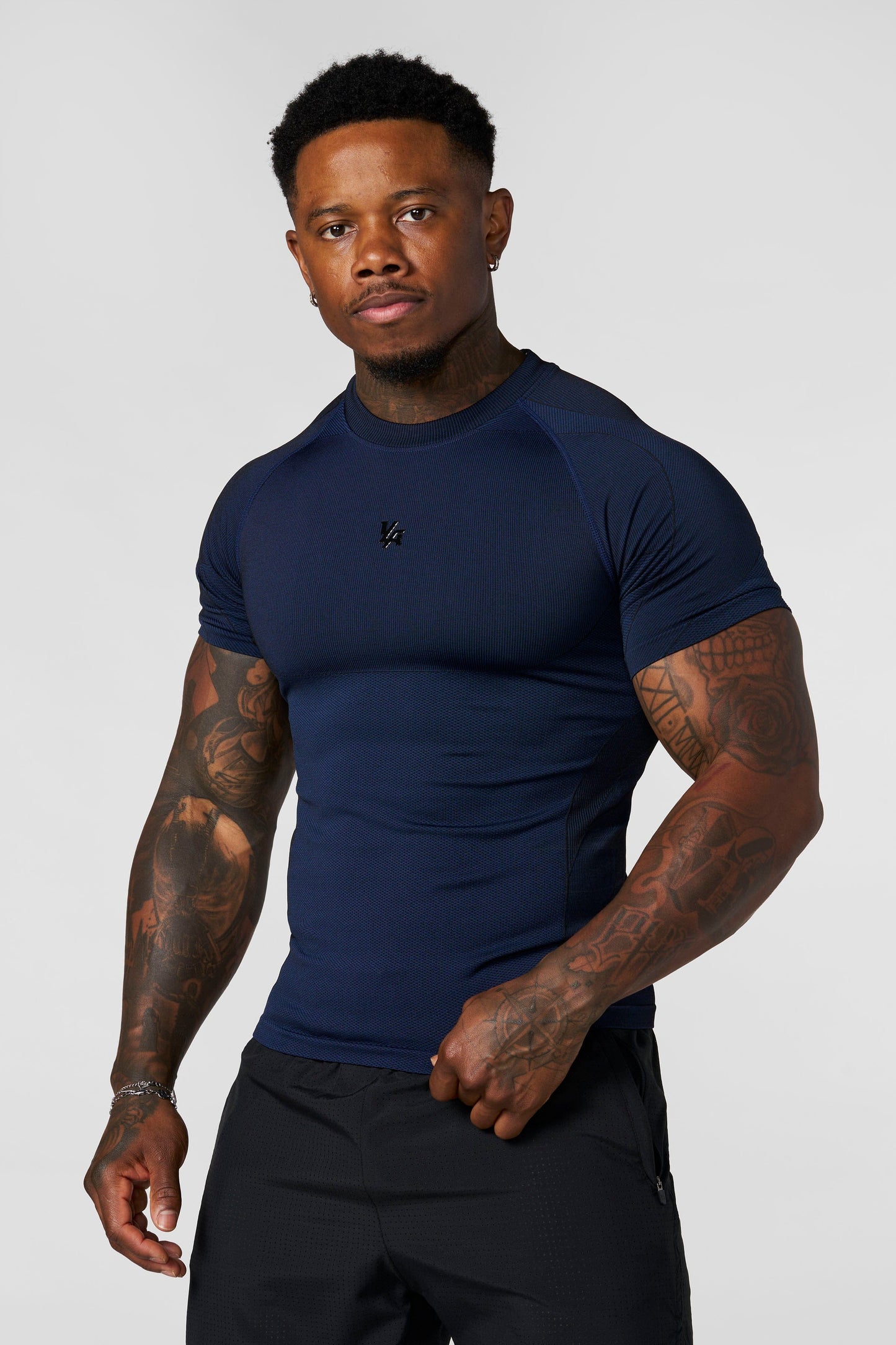 Forme Compression Tees | Navy |