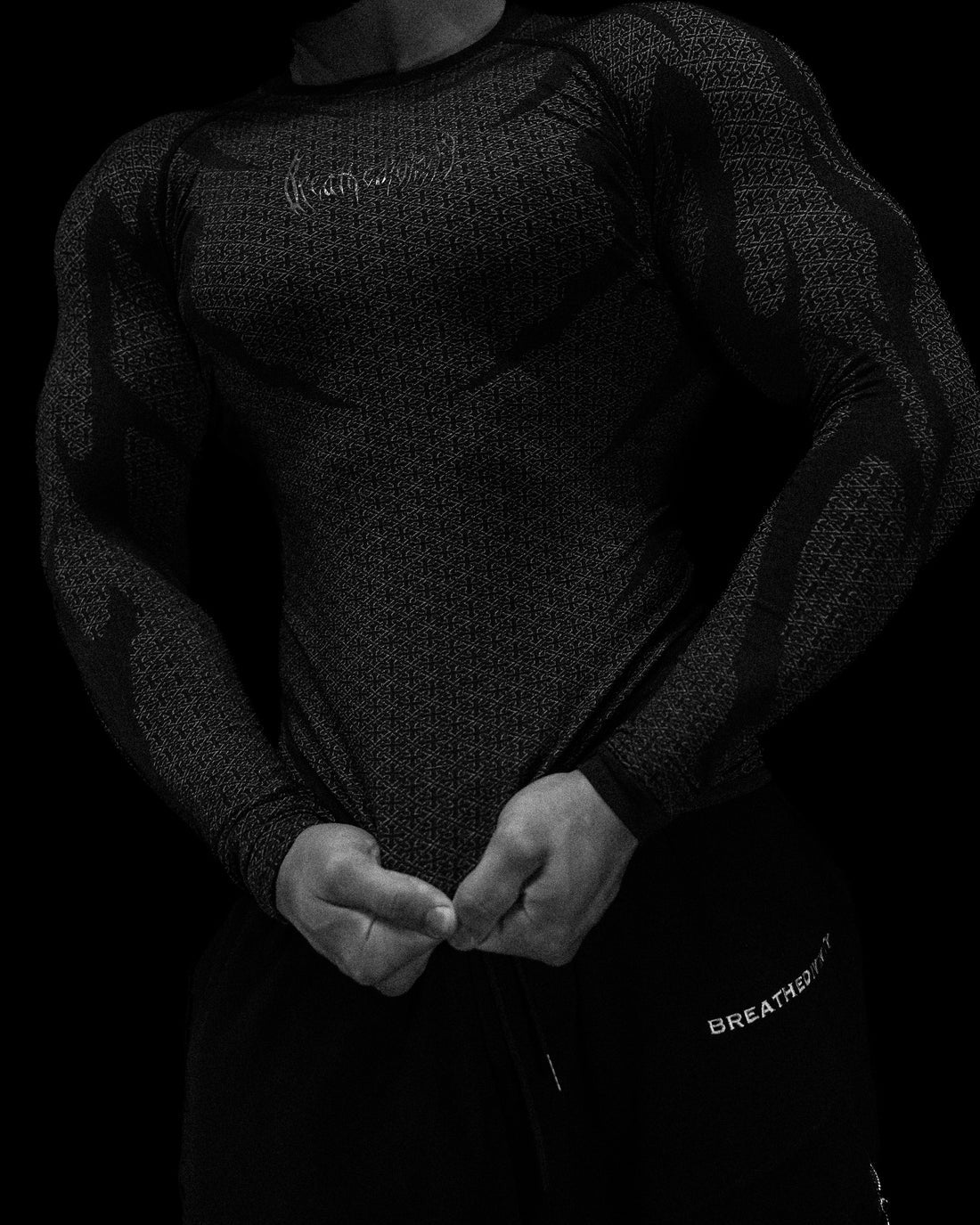 Doom Tech Armored Longsleeve Compression | Darkness |