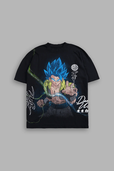 Gogeta “Side By Side” Oversized Tee