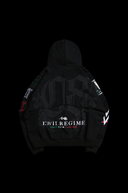 Black Rose RFC Destroy Hoodie