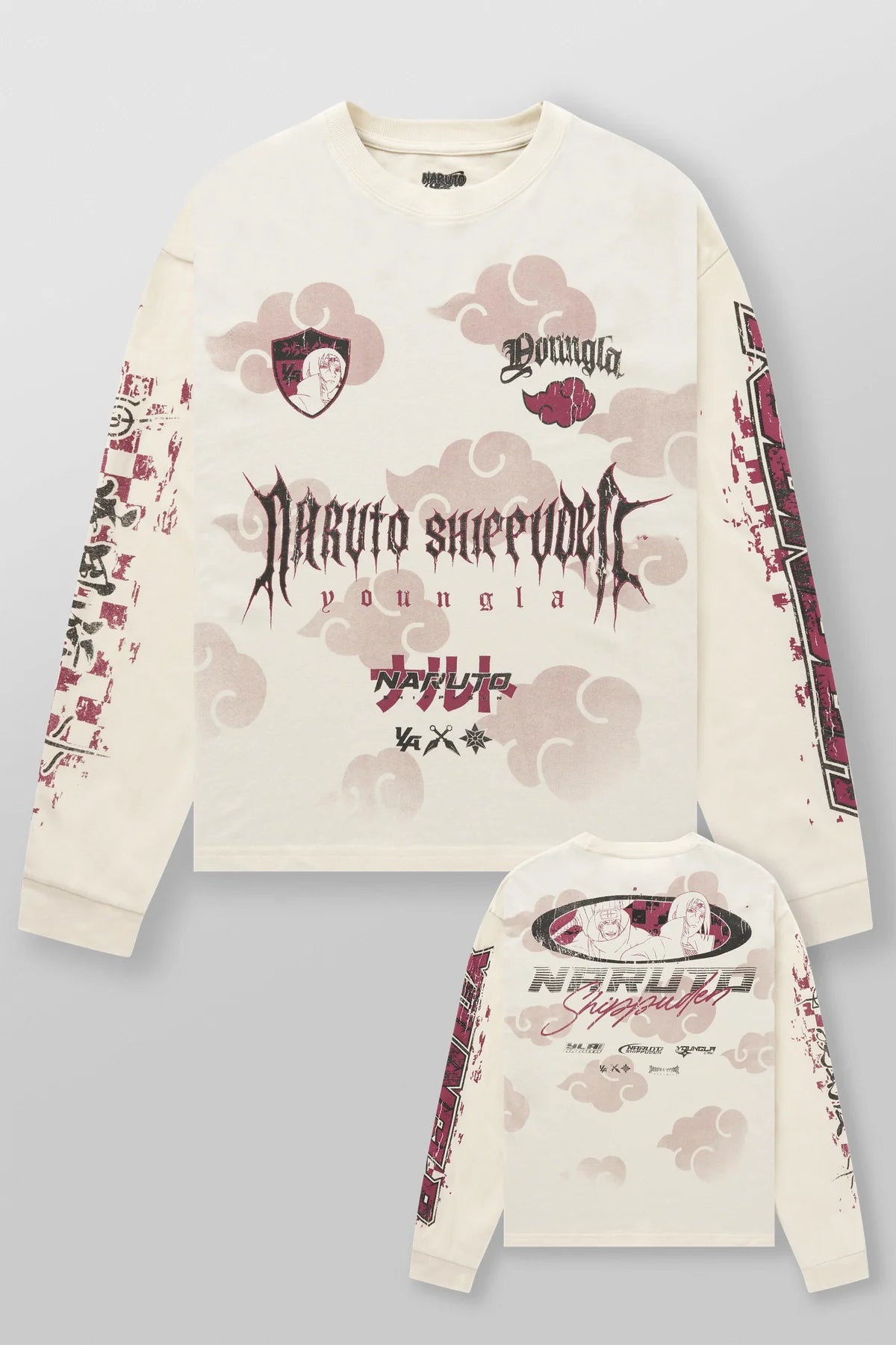 Naruto Longsleeves Off White