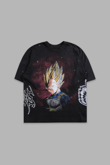 Vegeta Energy Oversized Tee