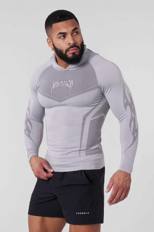 Warrior Compression Hoodies | Grey |