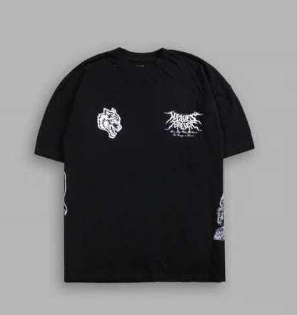 Itachi Uchiha Side by Side Oversized Tee