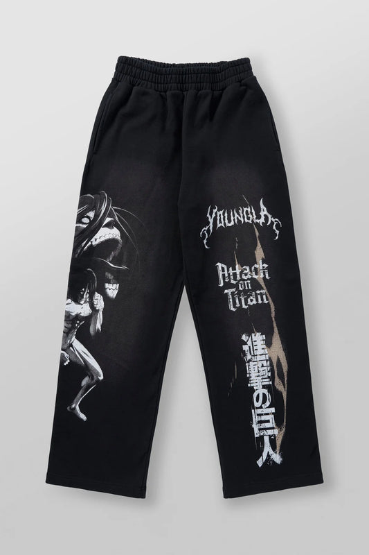AOT x YoungLA | Eren Yeager | Baggy Joggers