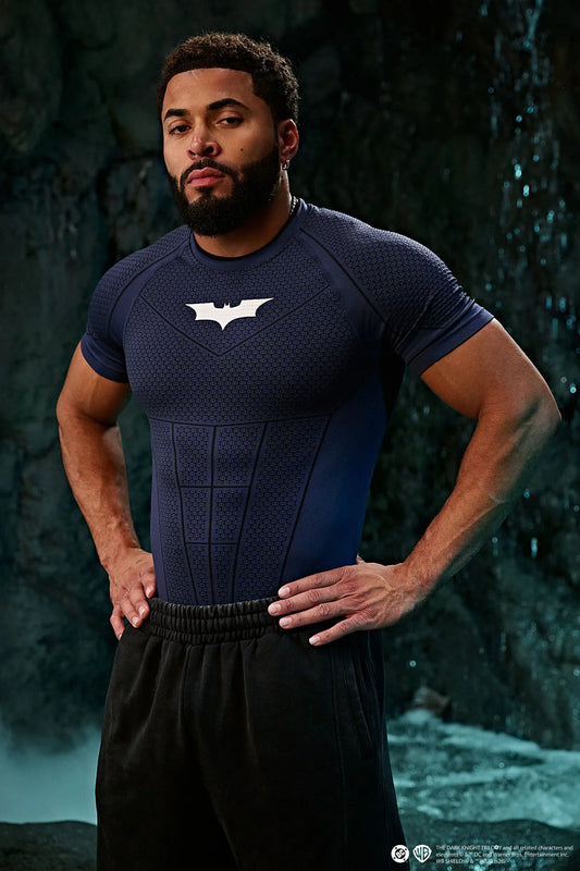 Batman Compression Tees | Navy |