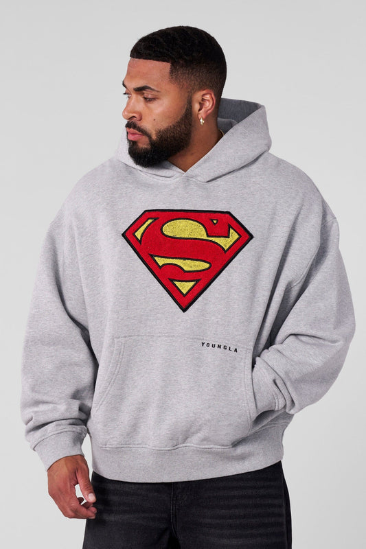 Superman Legacy Hoodies | Grey |
