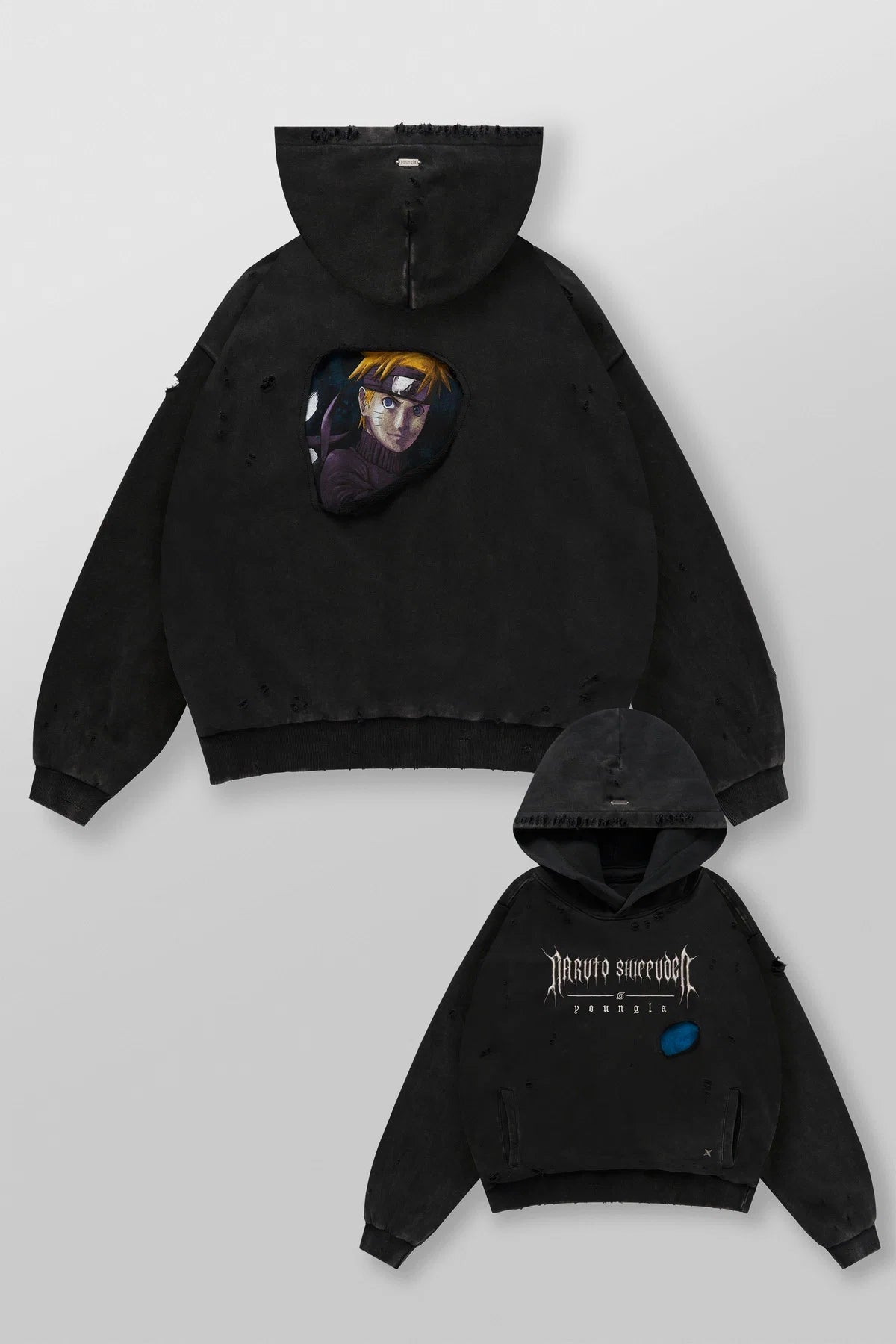 Naruto Peek Through Hoodies | Naruto |
