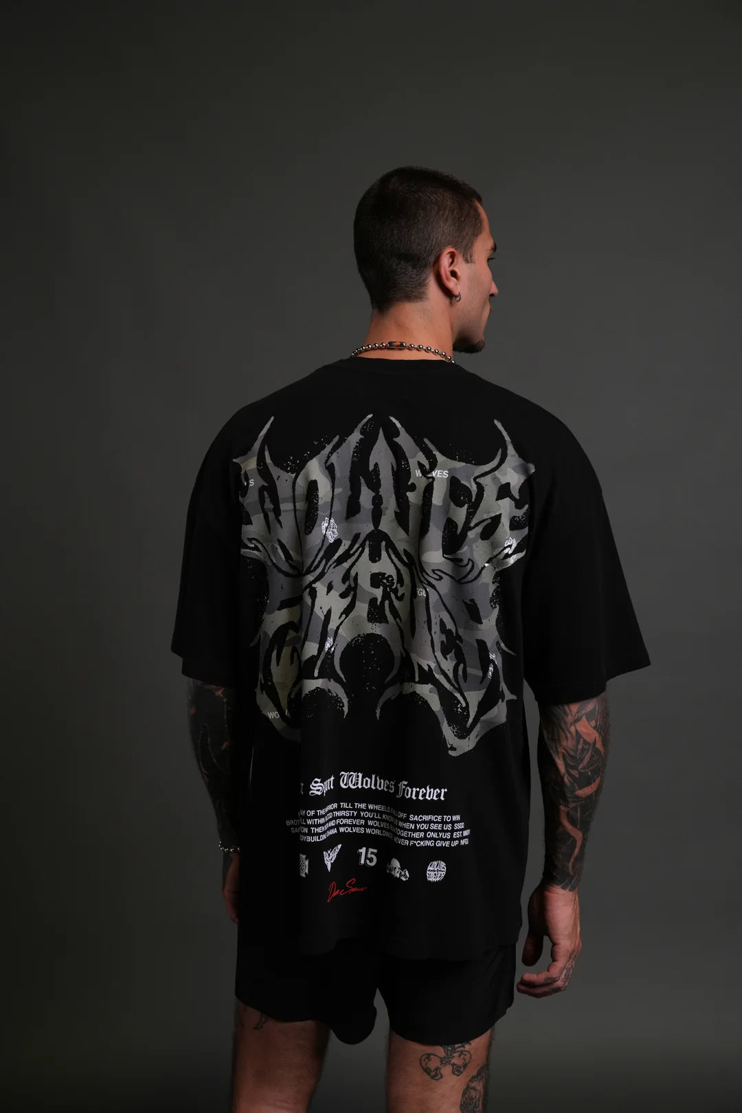Metal Camo “Premium” Oversized Tee