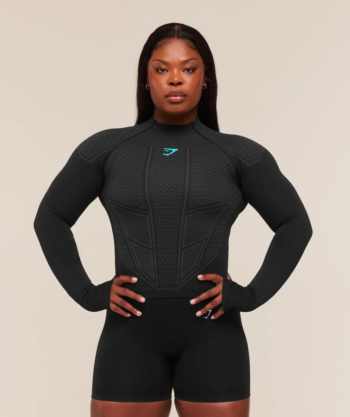 Onyx Long Sleeve Top Blue
