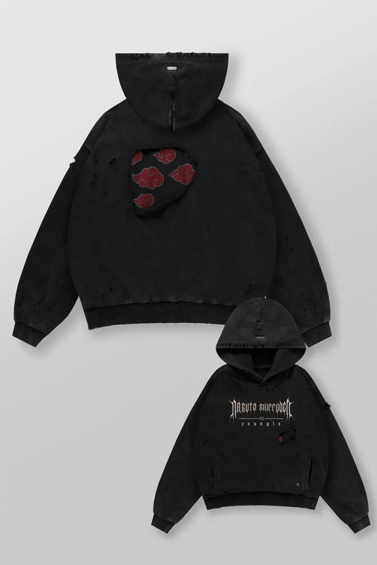 Naruto Peek Through Hoodies | Akatsuki |