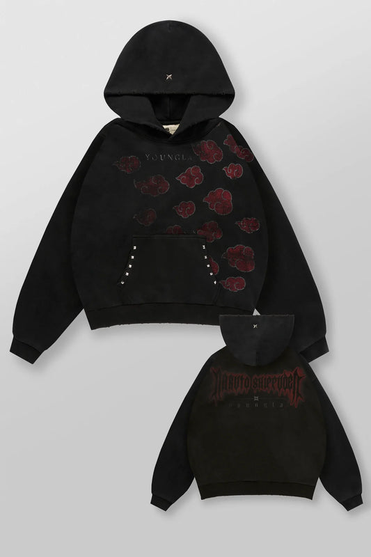 Naruto Stud Artwork Hoodies | Akatsuki |
