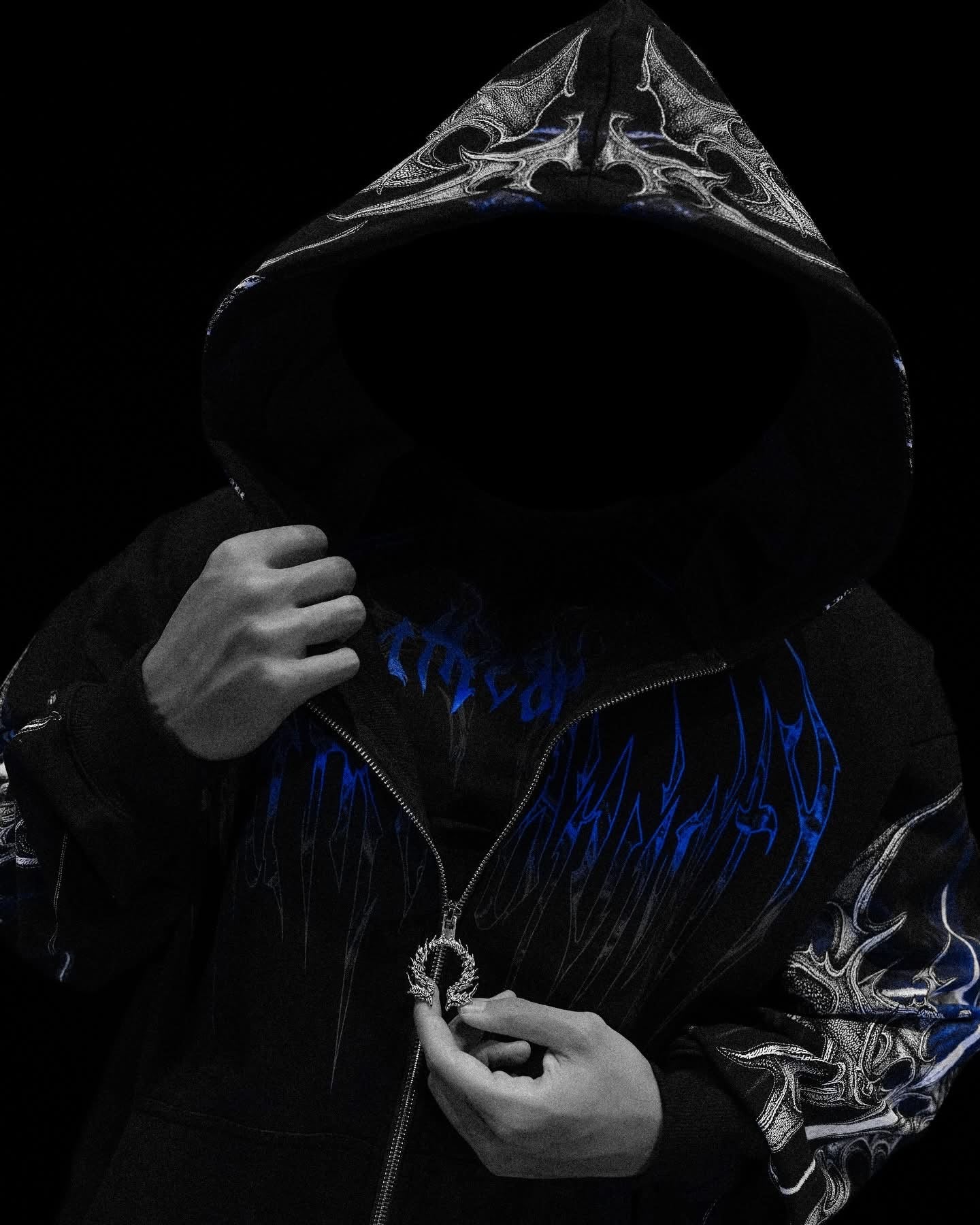 Death Blight Oversized Zip-Up
Hoodie [PULSE]
