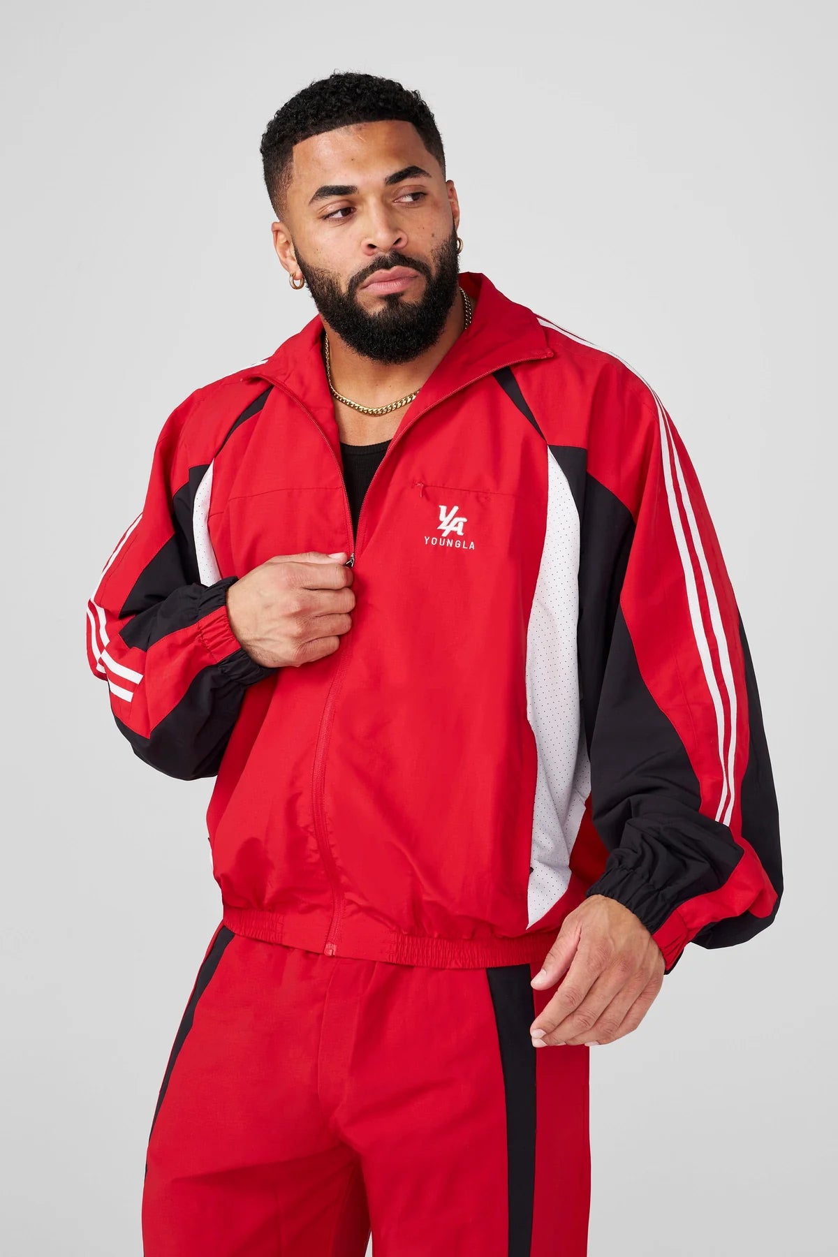 Fight Week Tracksuit | Red/Black |