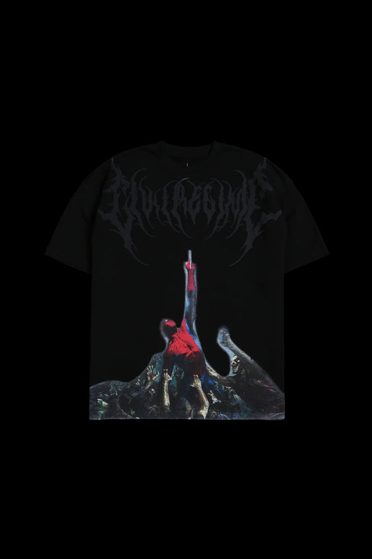 Zombie Spiderman Oversized Tee