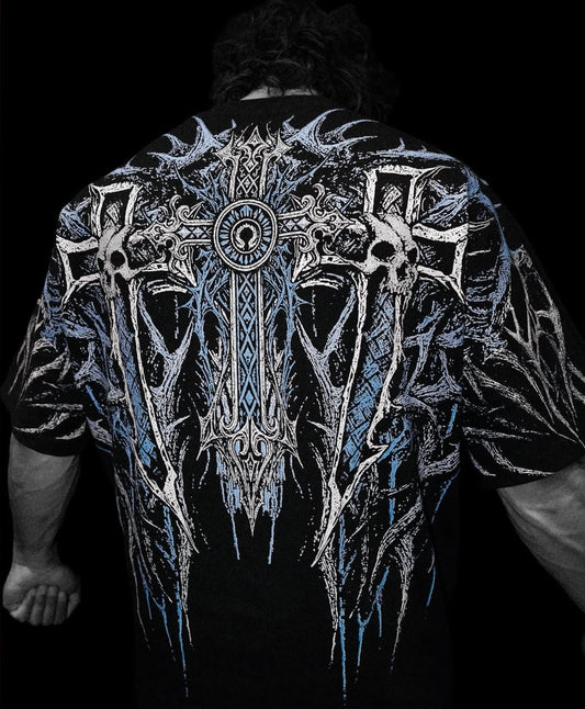 Heaven’s Gate Oversized T-shirt | Frost |