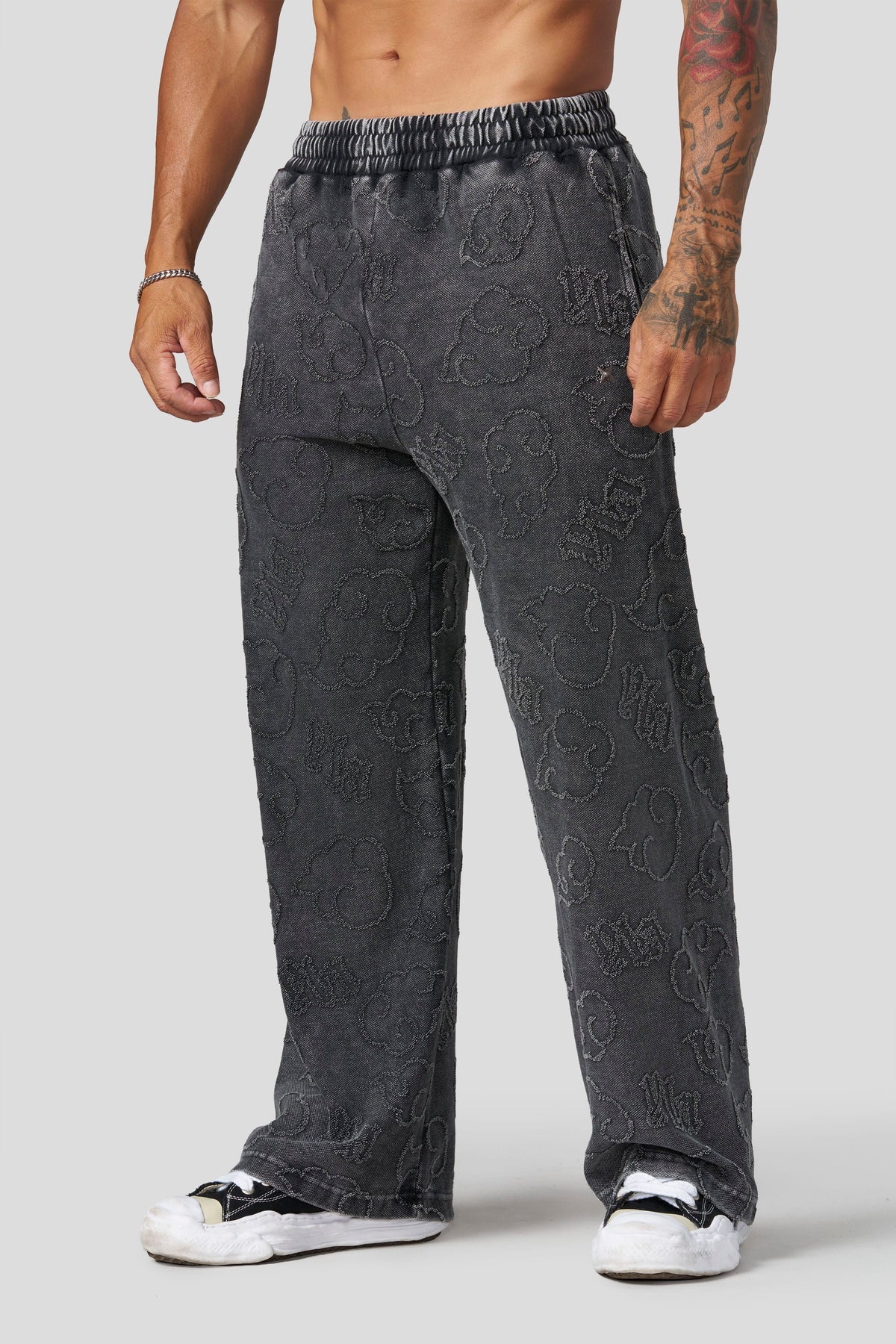 Naruto Cloud Sweats | Grey Wash |
