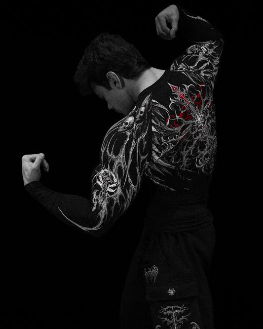Void Tech™ Fallen Knight
longsleeve Compression
[HEAVENLY RED]