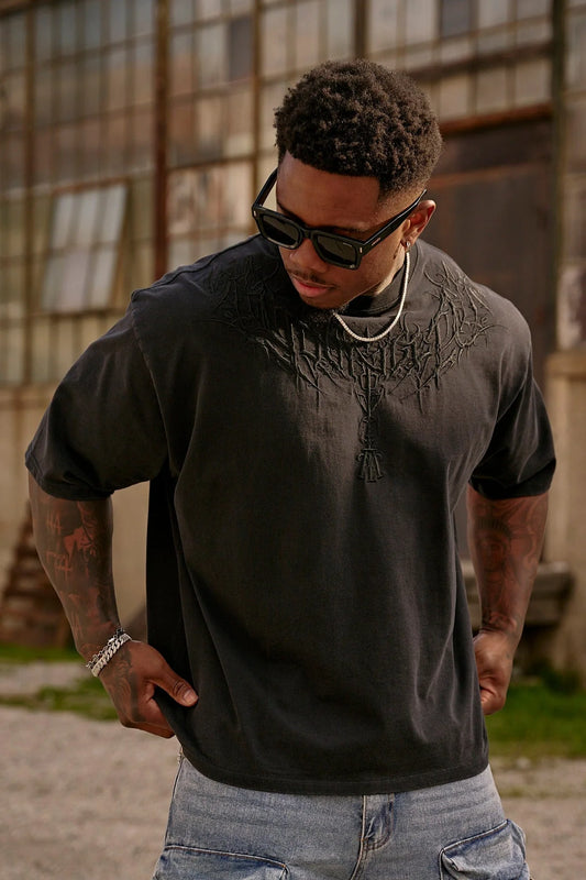 Dark Wave Tees | Black |