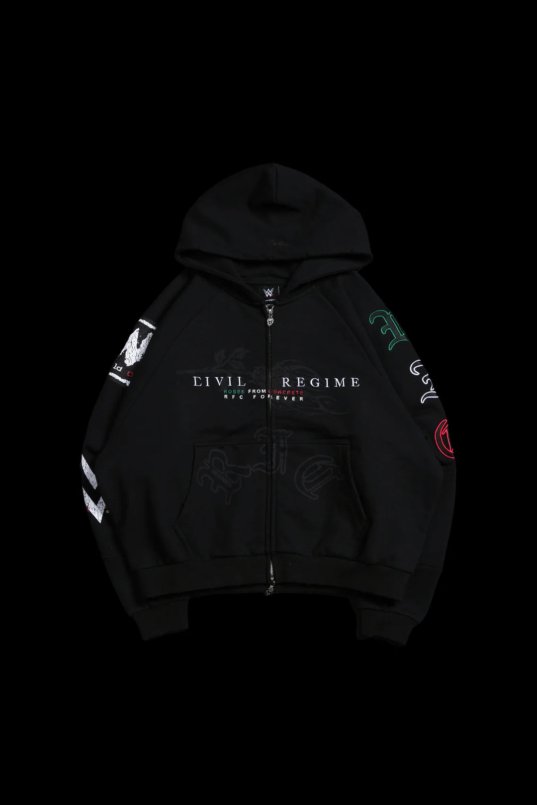 Black Rose RFC Destroy Hoodie